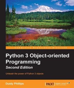 picture of the Python 3 Object-orientated Programming book