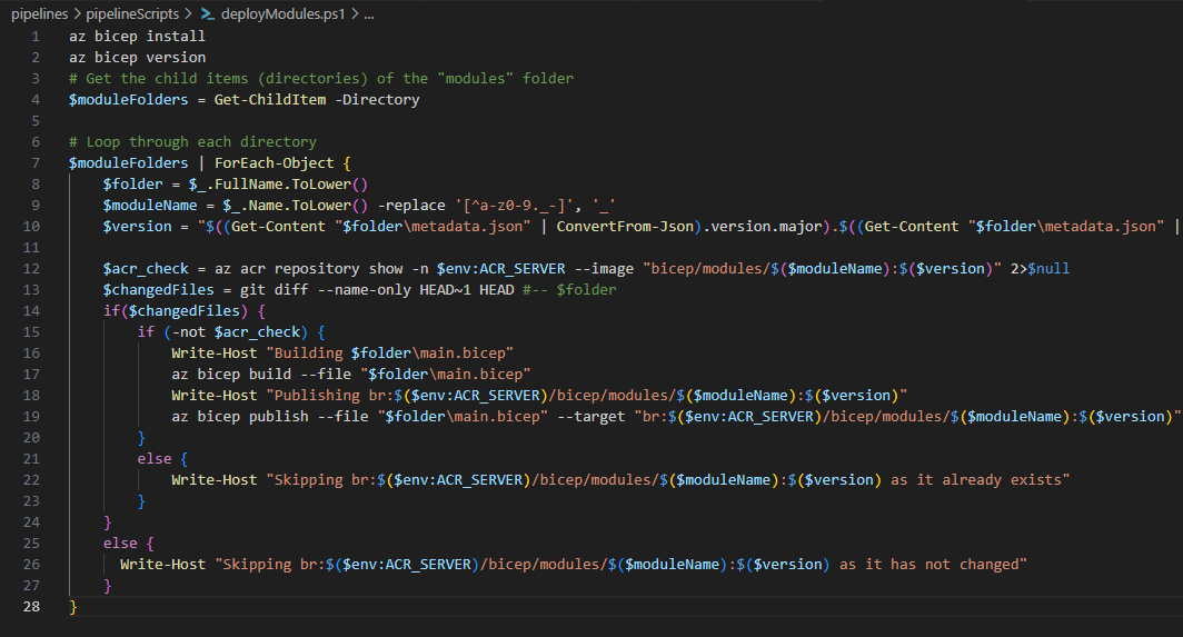 Azure Bicep Modules Development Using Acr And Devops - HD Abstract Wallpapers for Desktop