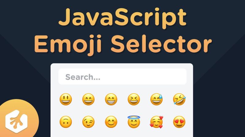 Javascript Emoji Selector In Html Webpage Stack Overflow - Elegant Abstract Photo - High Resolution