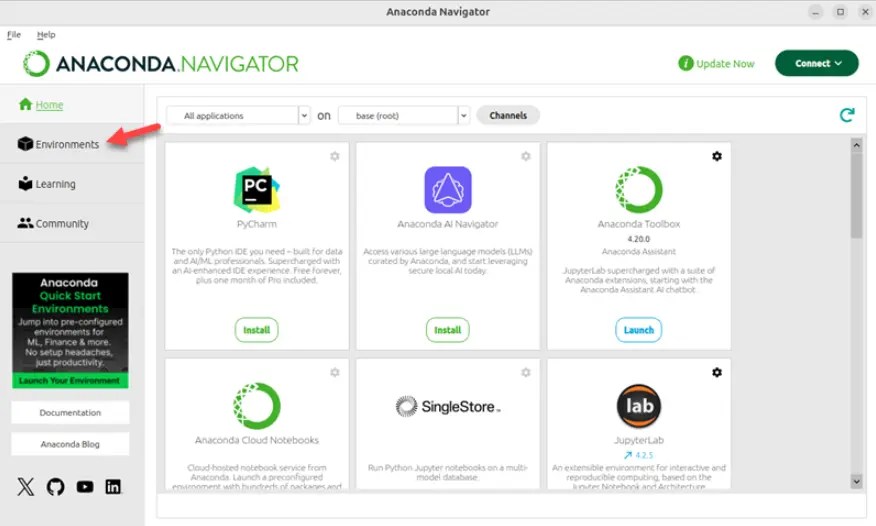 Installing Jupyter Notebook on Linux Using Anaconda 1
