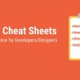HTML Cheat Sheets - Quick Reference For Developers/Designers