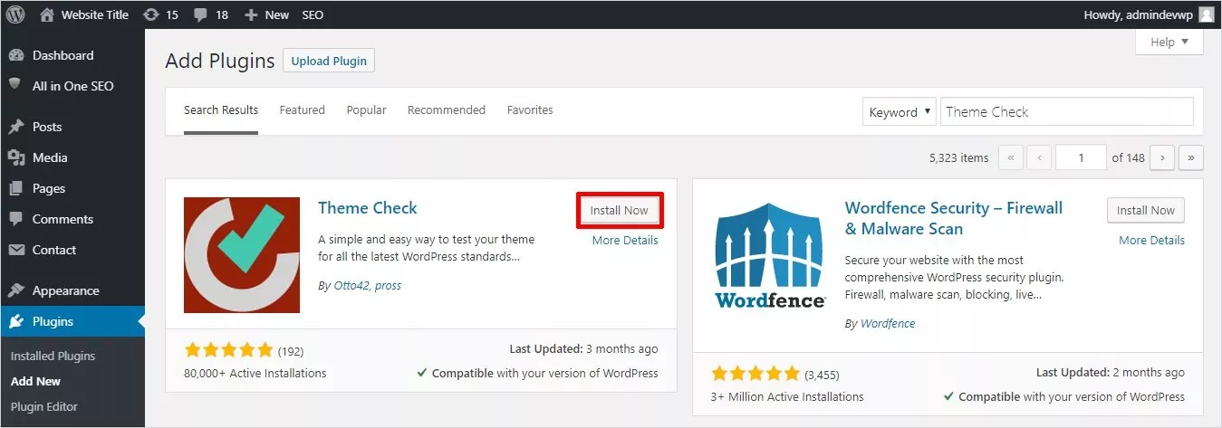 Wordpress theme detector is the perfect free online tool to find out. How To Use Wordpress Theme Check Plugin Tutorial For Beginners Templatetoaster Blog