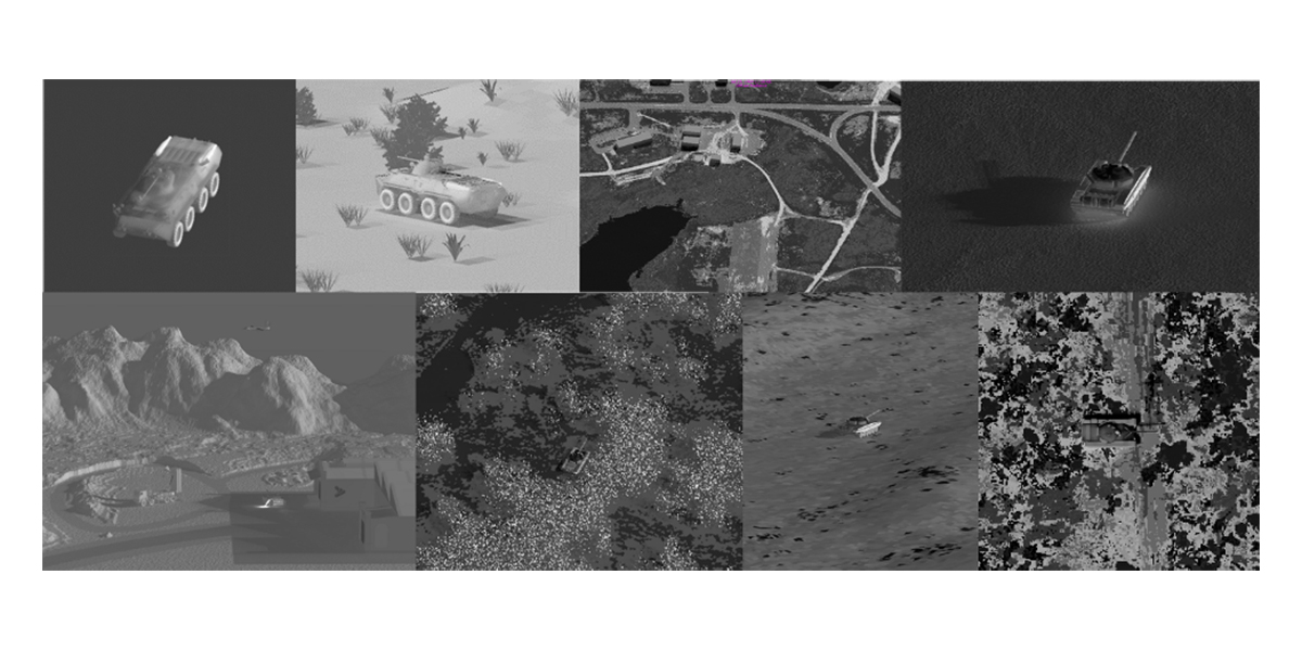 Scene Simulation For Artificial Intelligence Applications - Full HD Gradient Patterns for Desktop