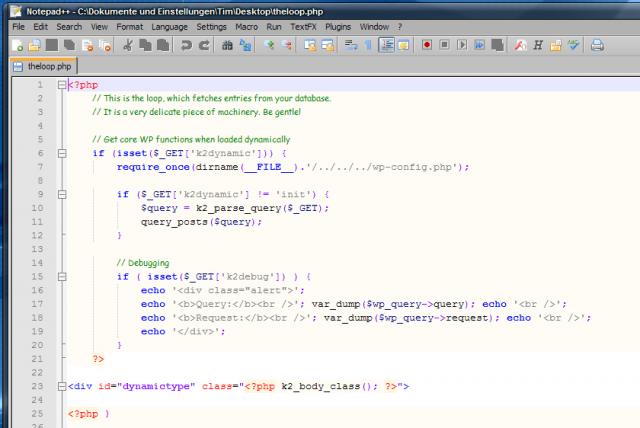 Notepad++ ist ein freier editor, der äußerst viele programmiersprachen unterstützt. Freeware Html- CCS- Php-Editoren