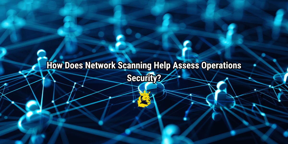 How Does Network Scanning Help Assess Operations Security?