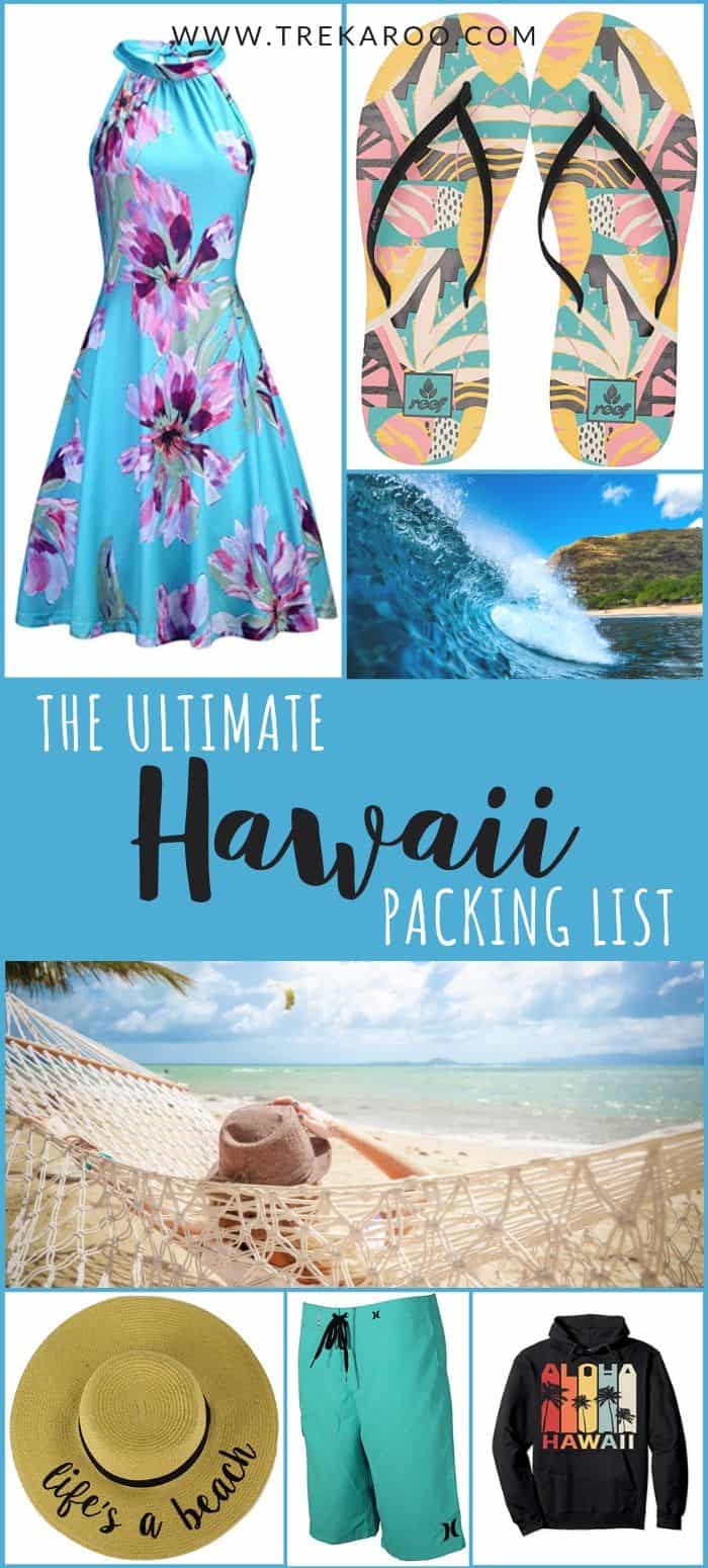 the ultimate hawaii packing list for families with free printable