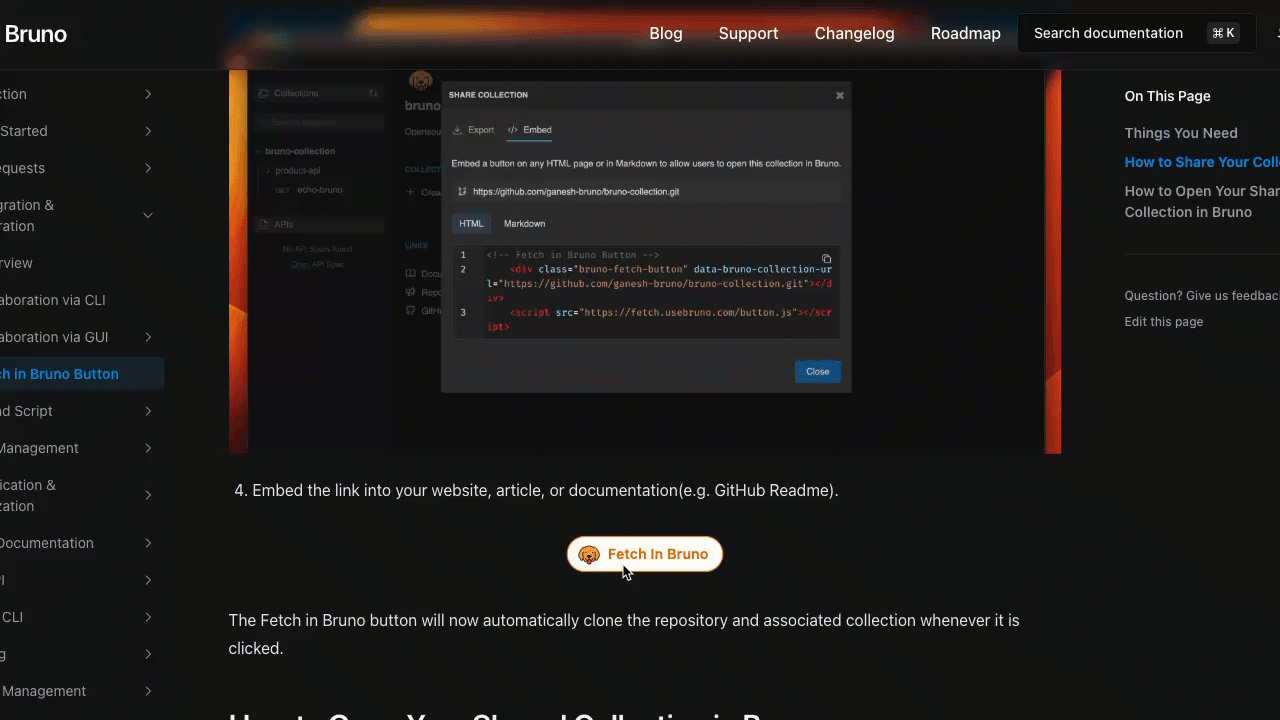 Bruno Docs Fetch In Bruno Button - Download Professional Space Pattern | Desktop