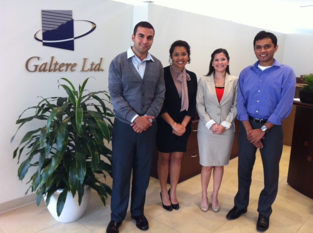 Left to right: Mohammed Ali, Jazmine Logan, Maria Pecora-Omana Harshil Patel