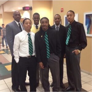 Photo of UTC Brother 2 Brother execs from the organization's first year on campus