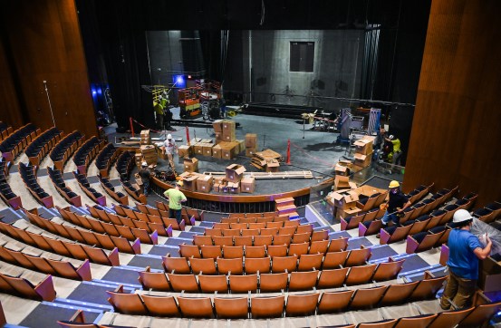 Renovated Spaces-20 In 2020, renovation work takes place in the Roland Hayes Concert Hall.
