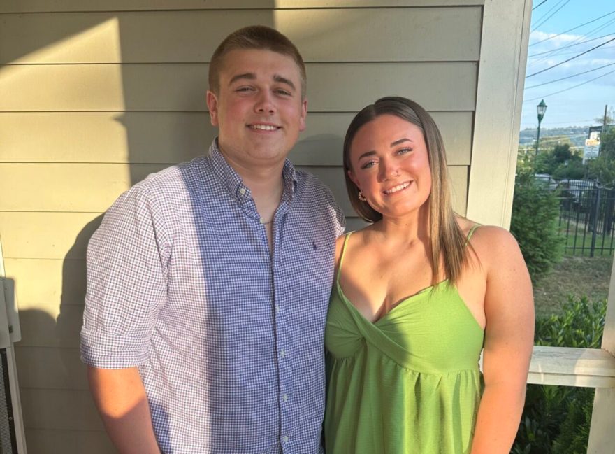 Freshman Rett Davis joined his sister, Charlee, at UTC for the 2023-2024 academic year. The Davis siblings are natives of Shelbyville, Tennessee. Photo courtesy of Charlee Davis.