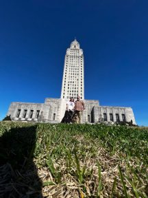 Louisiana state Capitol- February 2023