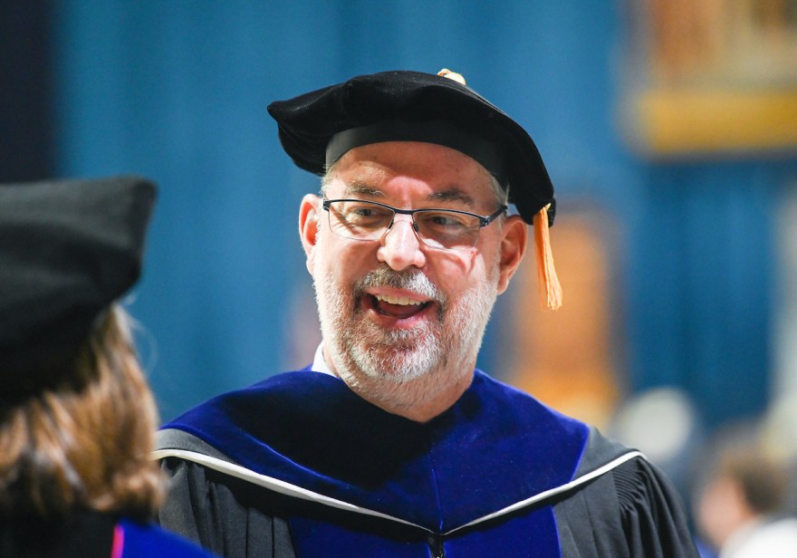 Dr. Robert Dooley is interim chancellor of the University of Tennessee at Chattanooga. Photo by Angela Foster.