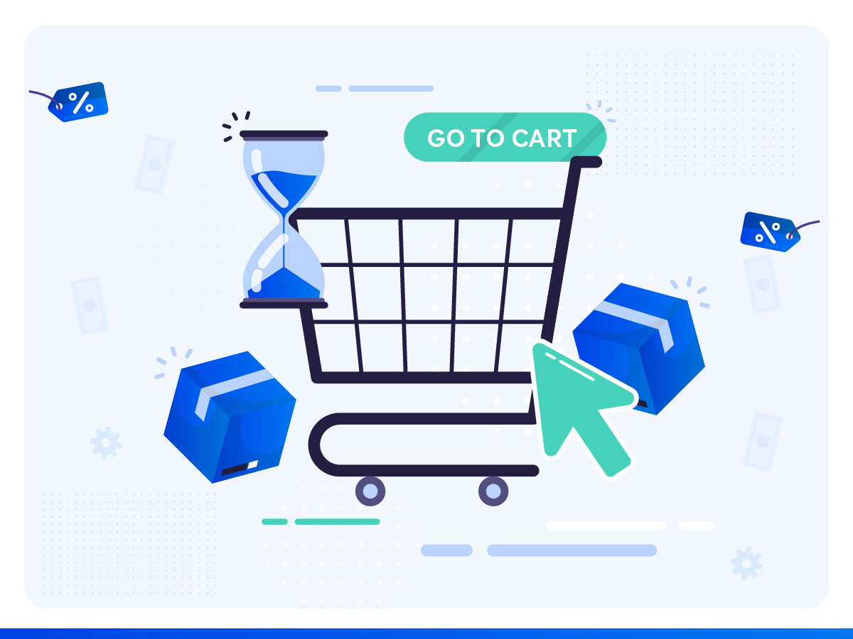 Image showing abandoned cart