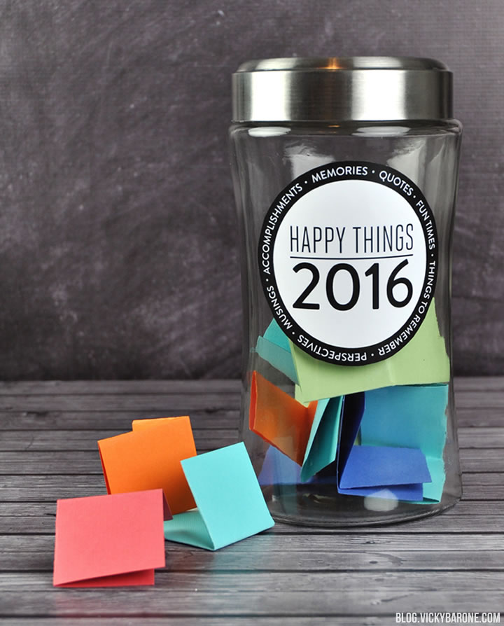 happy things memory jar 2017 vicky barone