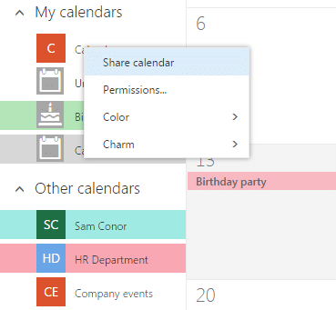 What is your outlook build and version #? How To Create Office 365 Shared Calendar Sharing Calendars In Office 365
