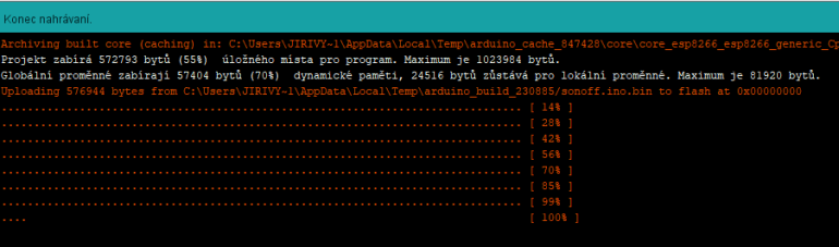 Arduino upload