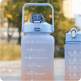 Use a Marked Water Bottle