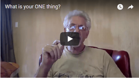 [Day 04] What Is Your ONE Thing?