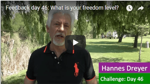 [Day 46] What Is Your Freedom Level?