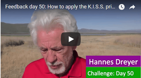 [Day 50] How To Apply The K.I.S.S. Principle To Your Investments