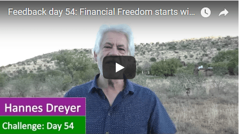 [Day 54] Financial Freedom Starts With The Right Mindsets