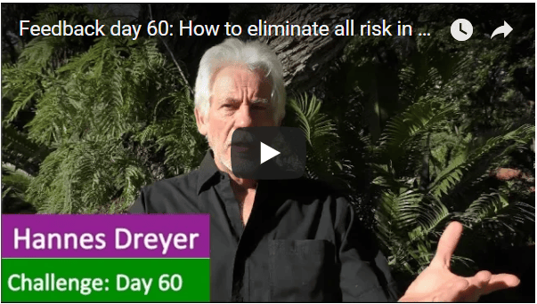 [Day 60] How To Eliminate All Risk In Business