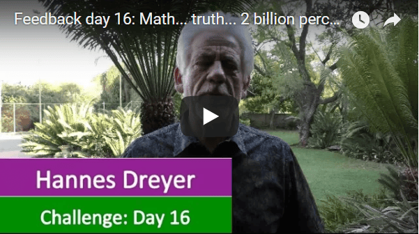 [Day 16] Math… Truth… 2 Billion Percent Growth…