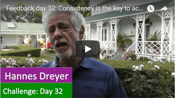 [Day 32] Consistency Is The Key To Achieve Anything You Want To Achieve In Life