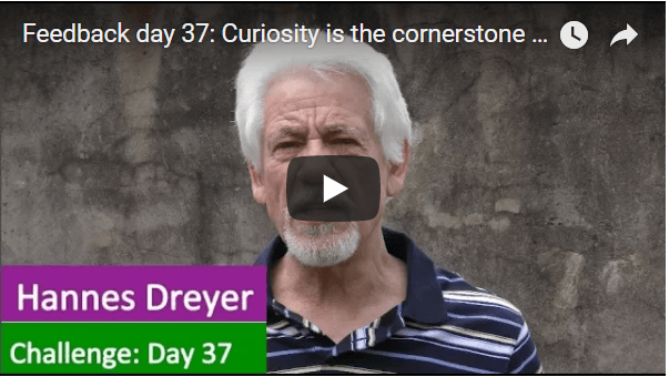 [Day 37] Curiosity Is The Cornerstone To Become Financially Free .