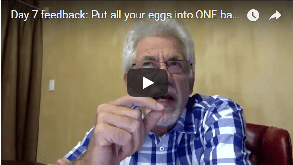 [Day 07] Feedback: Put All Your Eggs Into ONE Basket…