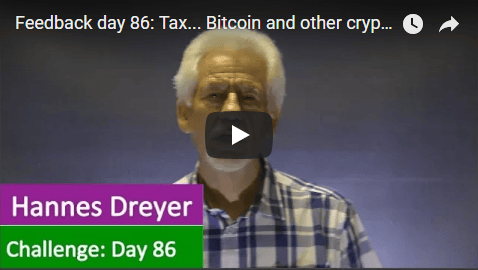[Day 86] Tax… Bitcoin And Other Cryptocurrencies