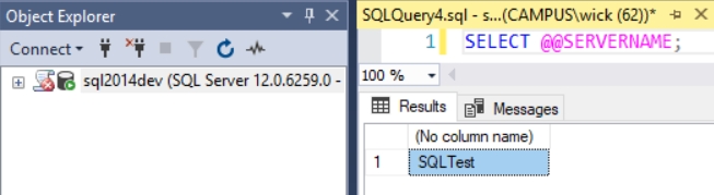 Troubleshooting a renamed SQL Server – WickTech Blog