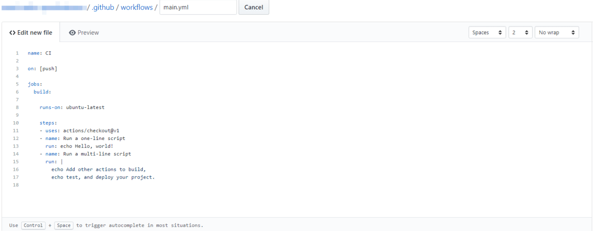 Reactjs github actions로 S3 웹호스팅 배포하기 설명 이미지 7