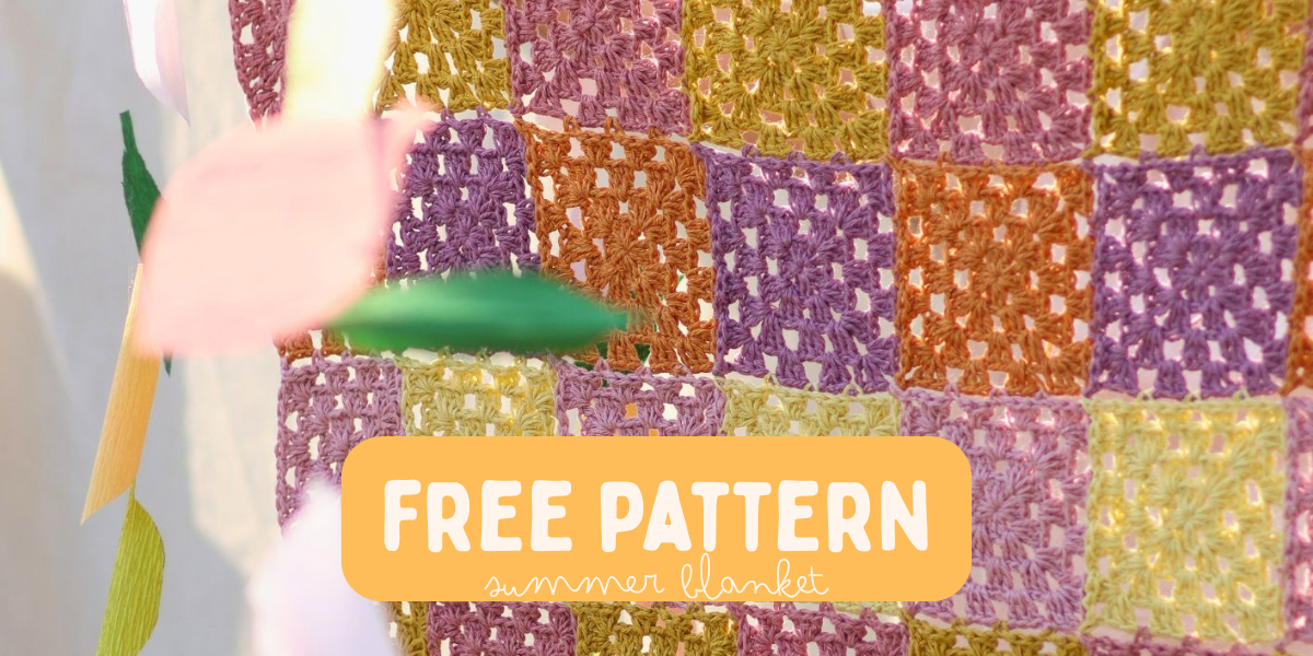 Free Pattern! Granny Square Blanket ✨