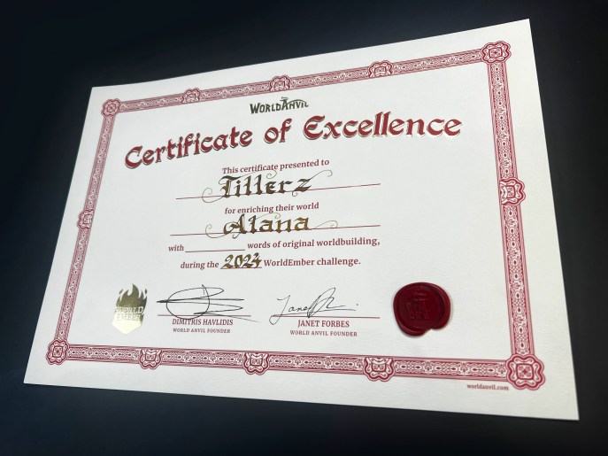 WorldEmber certificate