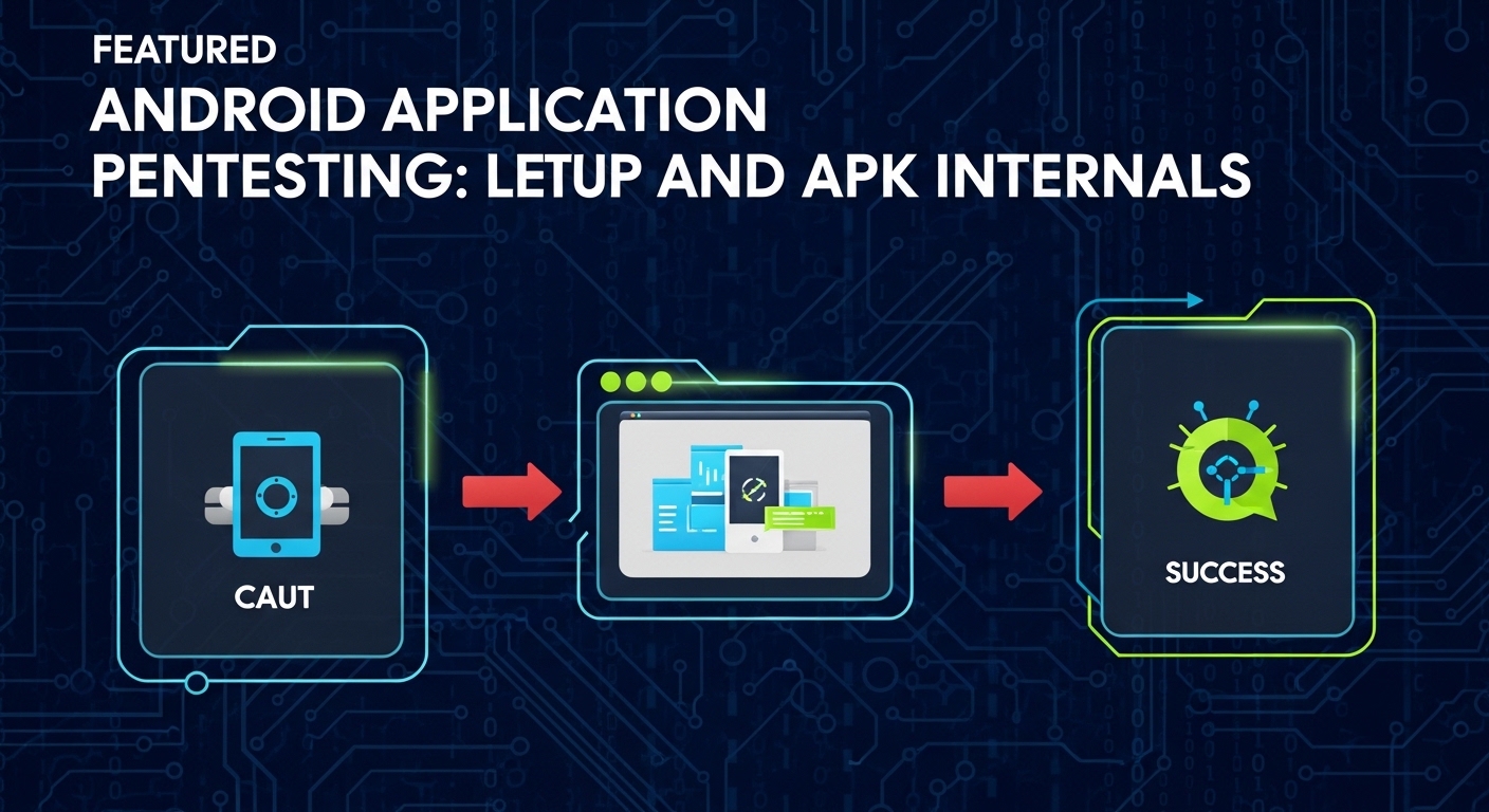 Android Application Pentesting: Lab Setup and APK Internals - article cover image