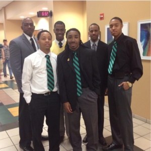 Photo of UTC Brother 2 Brother execs from the organization's first year on campus