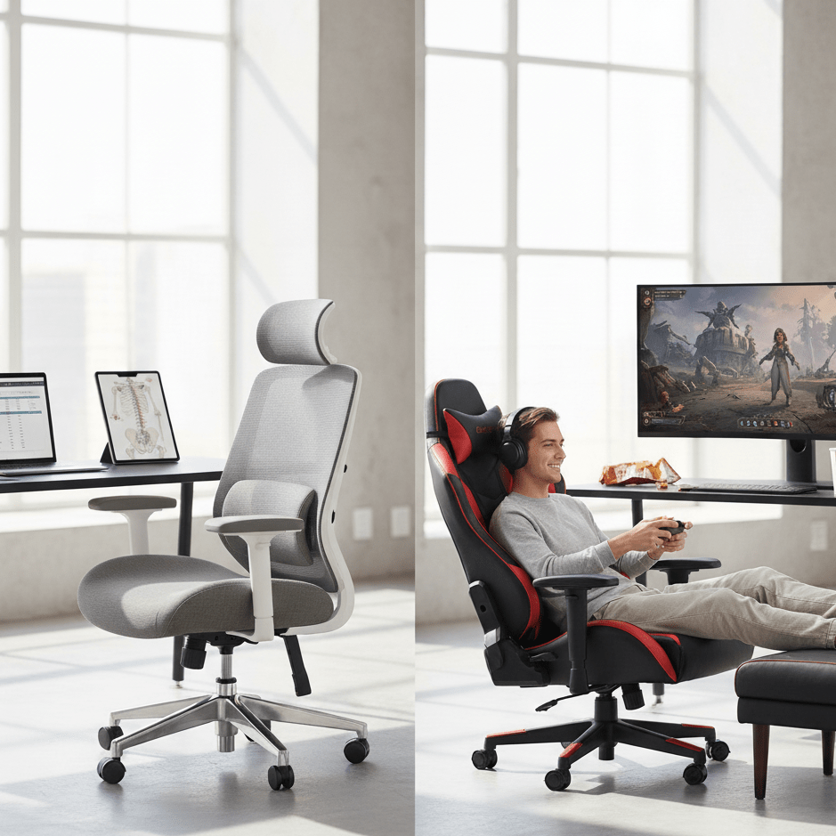 Office Chair Vs Gaming Chair Which One Should You Choose Aosom Image 653 
