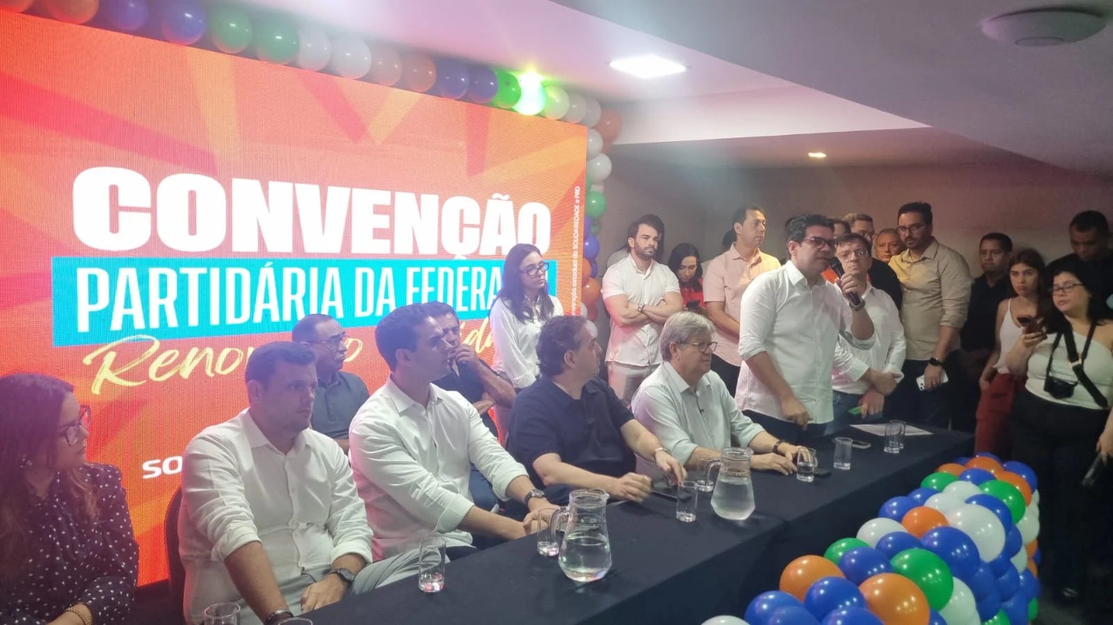 Convenção da Federação Solidariedade/PRD reforça projeto de reeleição de Lucas Ribeiro