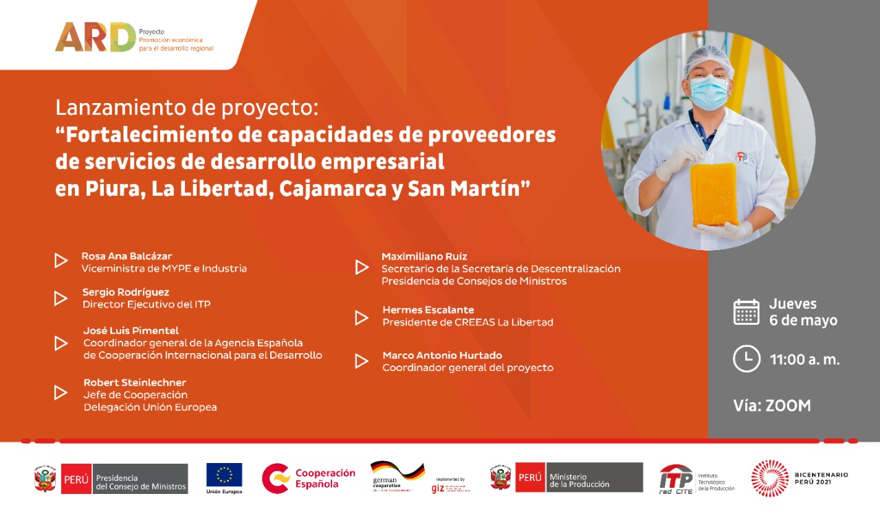 Flyer Proyecto ITP-AECID