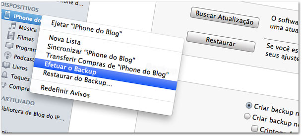 Se a opção “importar” não aparecer automaticamente, uem o botão “importar” que está presente na parte superior do aplicativo. Tutorial Como Fazer O Backup Dos Dados Do Iphone Ipod Ou Ipad No Itunes Do Computador Blog Do Iphone
