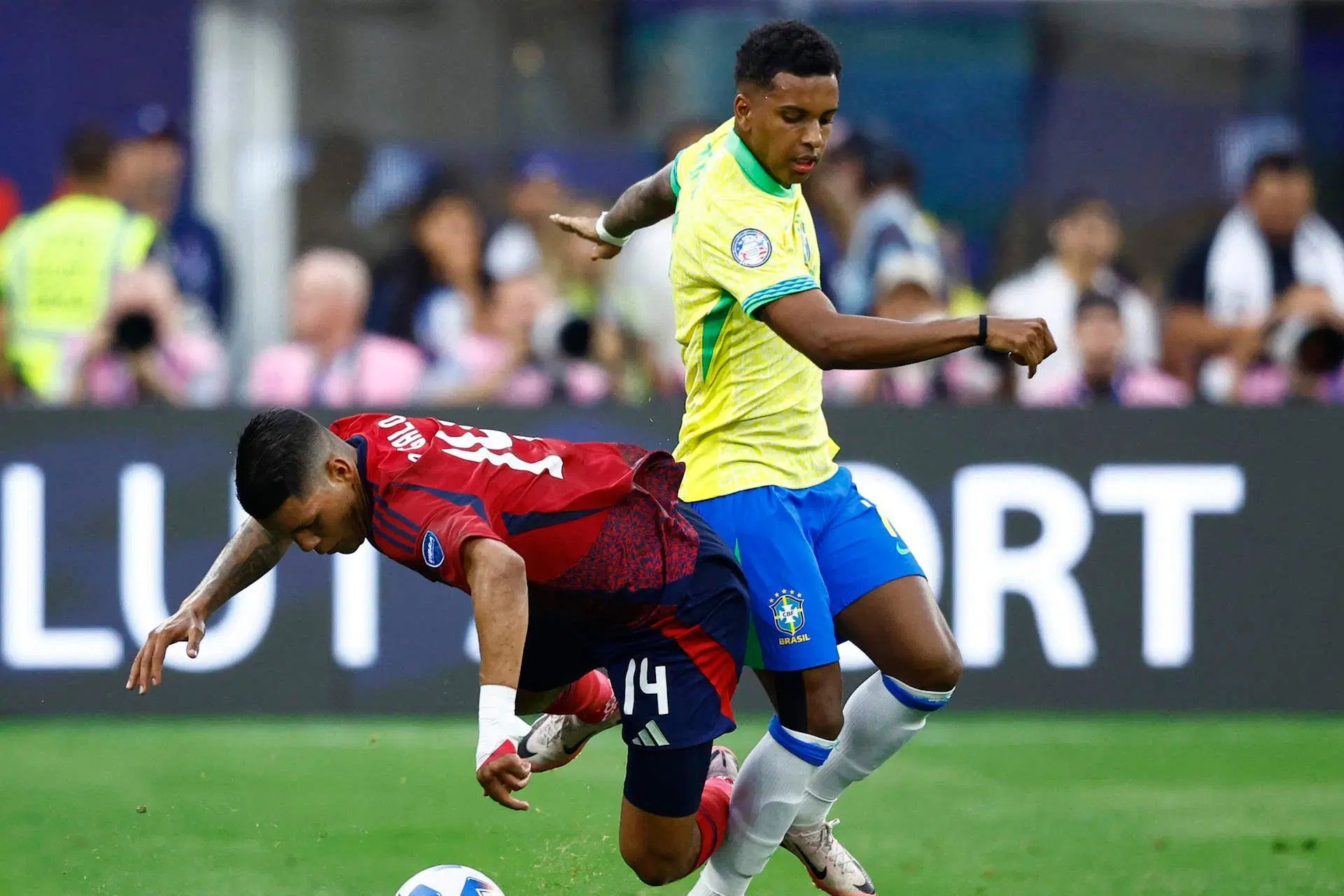 Brasil frustrante na estreia na Copa América 2024