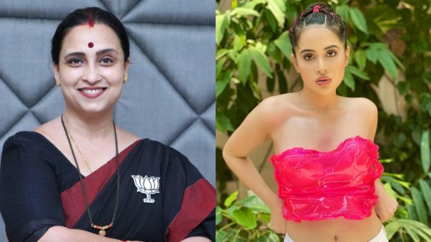 Urfi Javed takes a dig at BJP politician Chitra Wagh