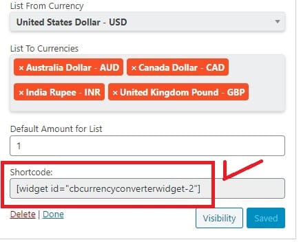 widget shortcode generator for wordpress website or blog