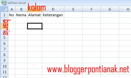 Cara Pintas Menambah Kolom Di Excel 2007 Dengan Keyboard Tutorial Pemula