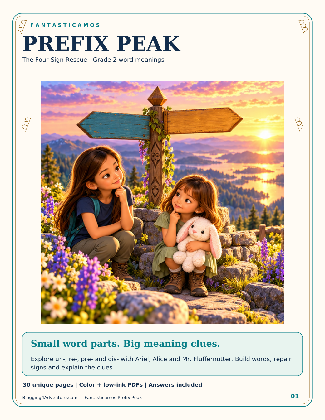 Fantasticamos Prefix Peak: The Four-Sign Rescue (Grade 2)