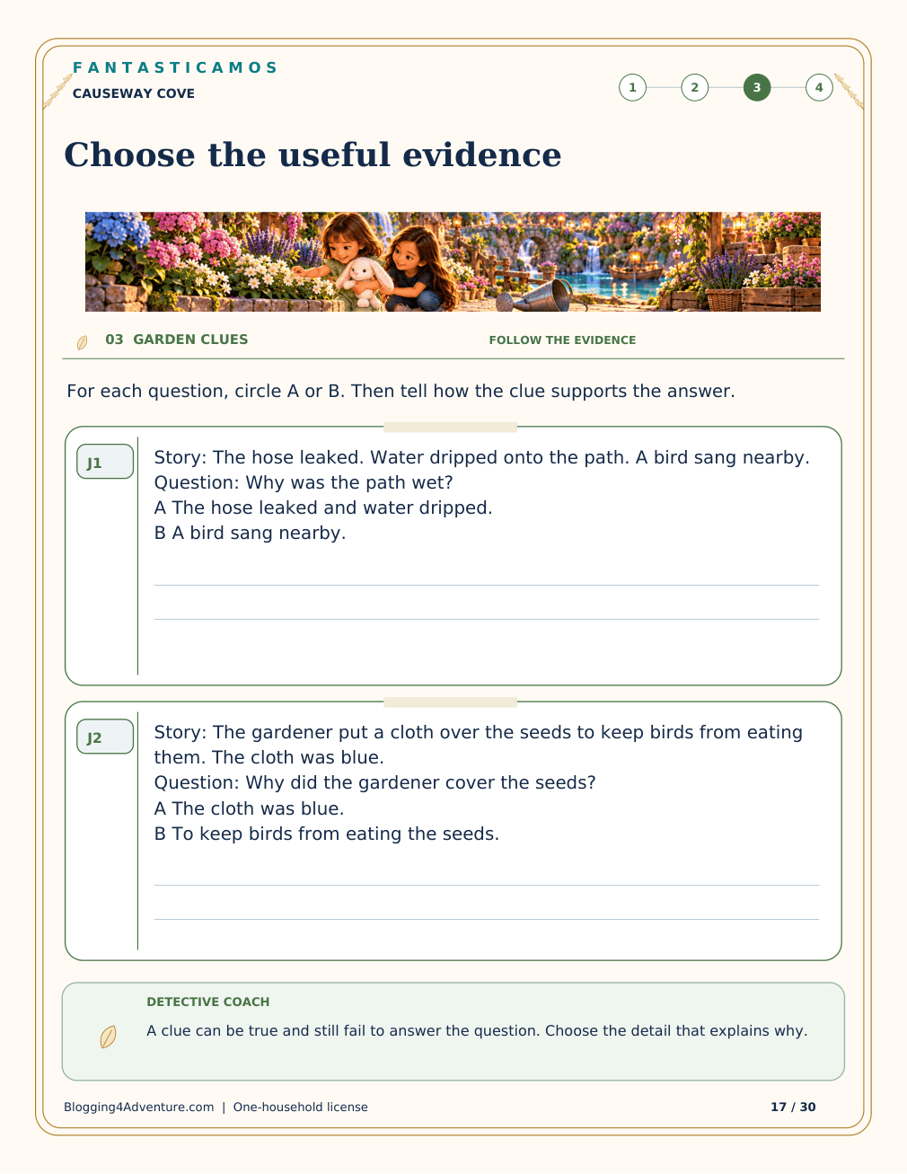 Fantasticamos Causeway Cove: The Why-and-What Rescue (Grade 2)