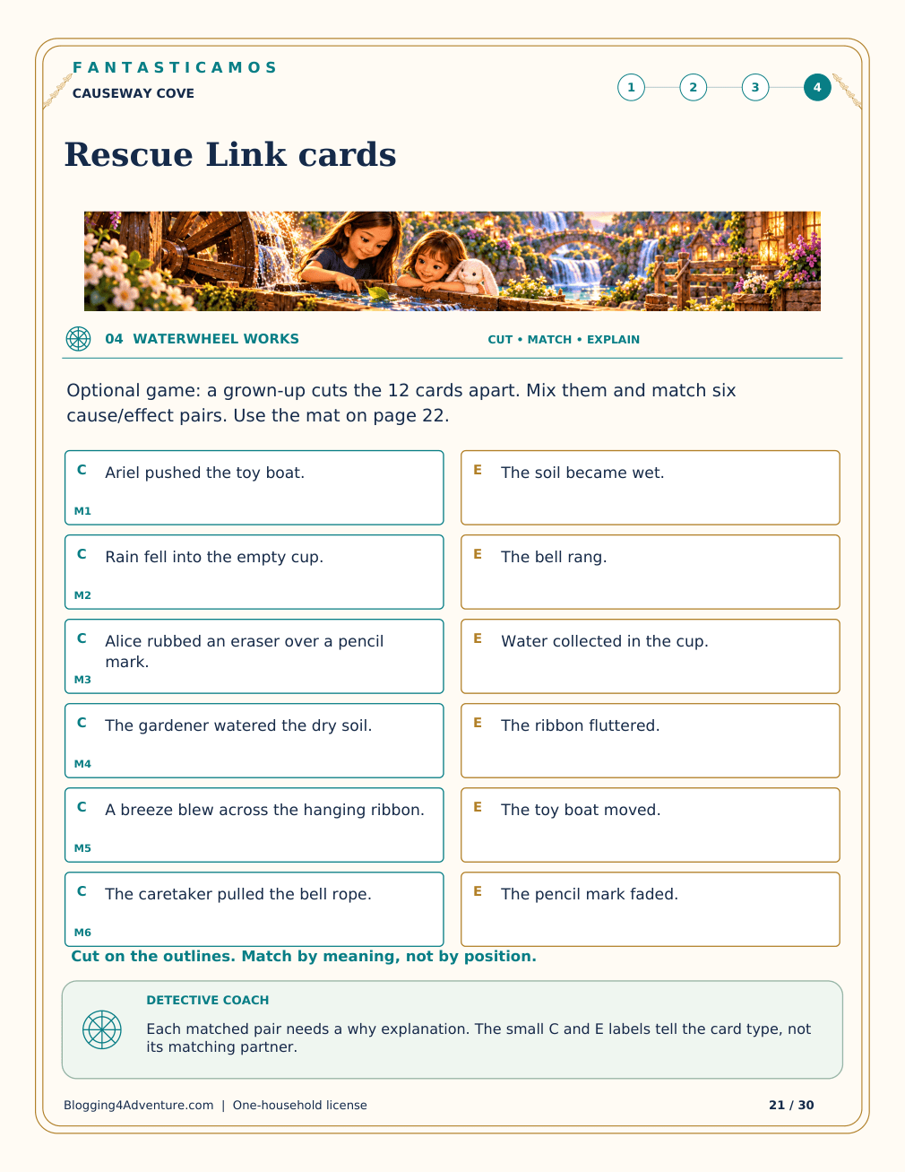 Fantasticamos Causeway Cove: The Why-and-What Rescue (Grade 2)